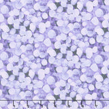 Mystic Meadow - Packed Leaves Lavender Digitally Printed Yardage