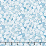 Mystic Meadow - Packed Leaves Mist Digitally Printed Yardage