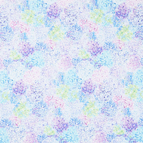 Dream - Packed Hydrangea Bloom Digitally Printed Yardage