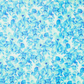 Dream - Hydrangea Leaf Green Digitally Printed Yardage