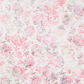 Tonga Batiks - Geranium English Rose Bouquet Yardage
