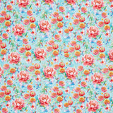 Flight of Fancy - Color My World Blue Yardage
