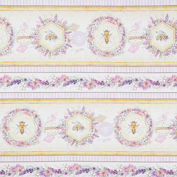 Sweet Honey Bee - Honey Bee Stripe Multi Yardage