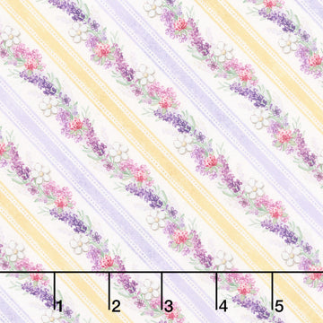 Sweet Honey Bee - Ticking Stripe Yellow Yardage