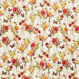 Monarch Meadow - Floral Jars Cream Yardage