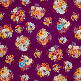 Growing in Color - Bouquets Plum Yardage
