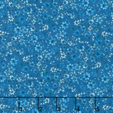 Growing in Color - Tonal Floral Denim Yardage