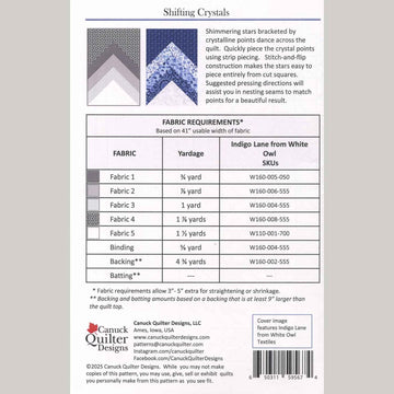 Indigo Lane Shifting Crystals Quilt Kit