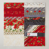 Poinsettia Radiance 10" Squares