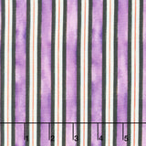 Midnight Hollow - Spooky Stripe Wildberry Yardage