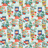 Villa Sol - Tomato Tomahto Aqua Yardage
