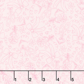 Twirling Tutus - Dance Attire Blush Yardage