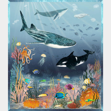 Deep Blue - Beyond the Reef Deep Blue Panel