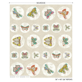 Sway by Kori - Daydreams & Glimmers Light Grey Panel