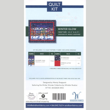 Winter Town Quilt Kit