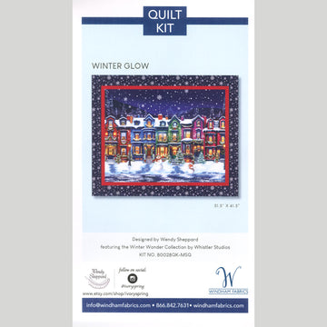 Winter Town Quilt Kit