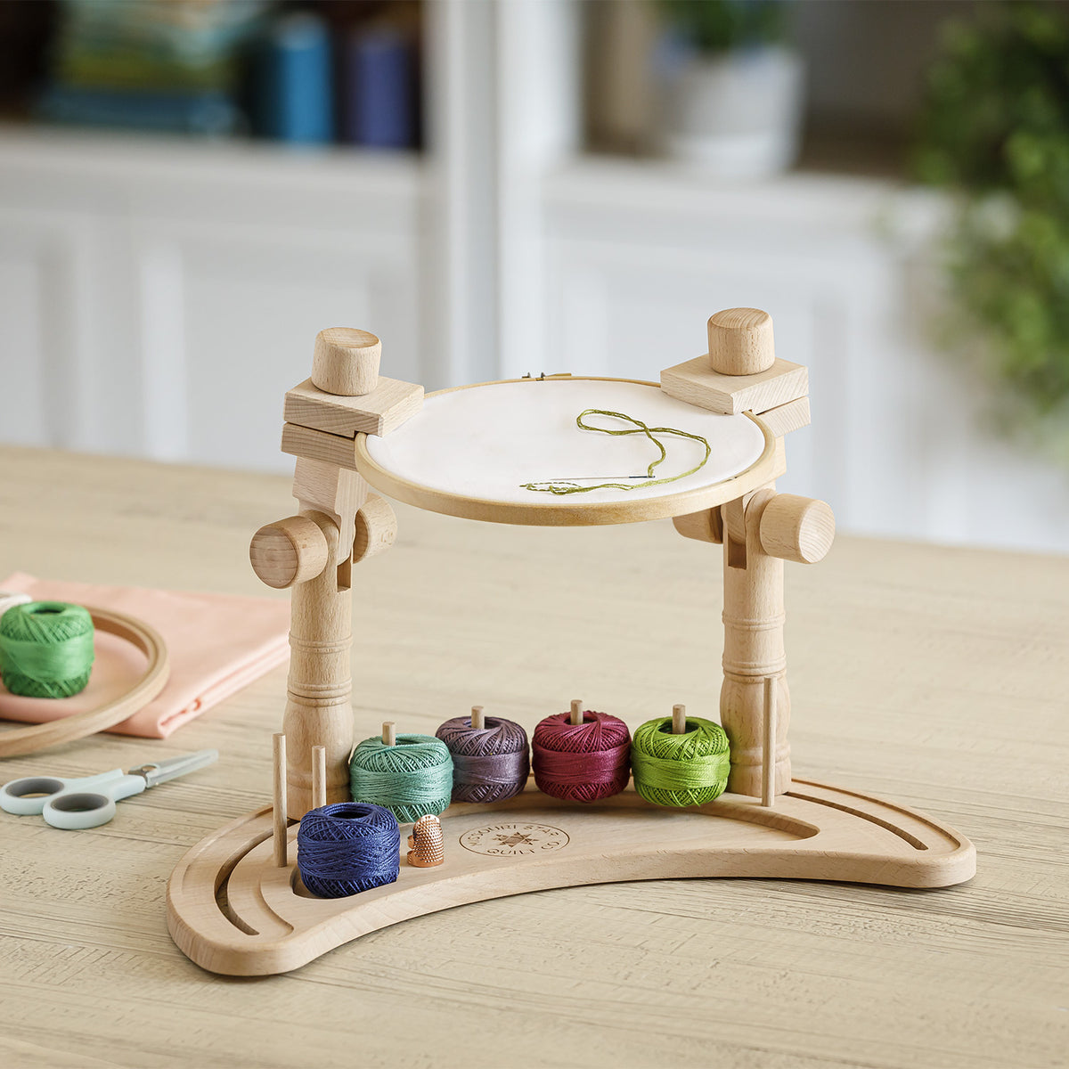 Missouri Star Adjustable Tabletop Embroidery Hoop Stand