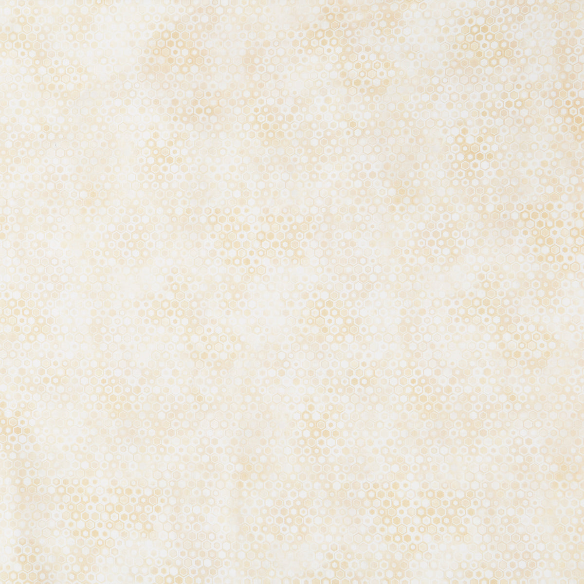 Phantasma Wide - Hexagons Cream Yardage