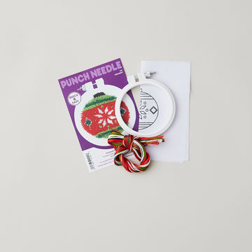 Ornament Punch Needle Embroidery Kit