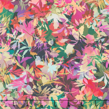 Artful Blooms - Leaves Hummingbird Yardage