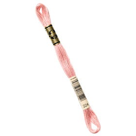 DMC Embroidery Floss - 224 Very Light Shell Pink Primary Image