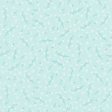 Kimberbell Basics - Pretty Petals Aqua Yardage Primary Image