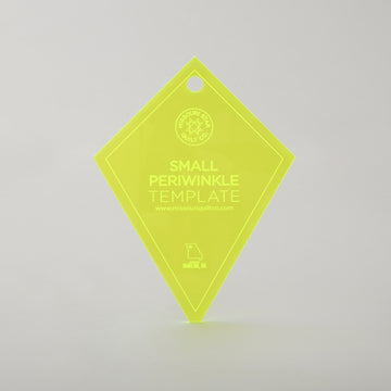 Missouri Star Small Periwinkle (Wacky Web) Template for 5" Charm Packs Primary Image