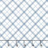 Kimberbell Basics - Plaid Blue Yardage Primary Image