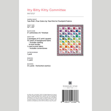 Digital Download - Itty Bitty Kitty Committee Quilt Pattern by Missouri Star Alternative View #1