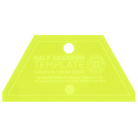 Missouri Star Small Half Hexagon Template for 5" Charm Packs & 2.5" Jelly Rolls Primary Image