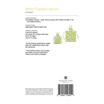 Better Together Aprons Pattern by Missouri Star Alternative View #1
