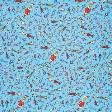 How the Grinch Stole Christmas - Characters Holiday Yardage Primary Image