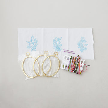 Hummingbirds Embroidery Set Kit Alternative View #1