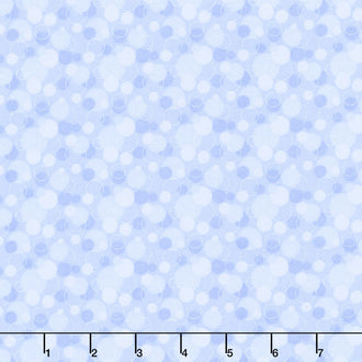 Comfy Flannel® - Bubble Dots Periwinkle Yardage