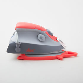 Oliso® M3PRO Mini Project Iron with Trivet - Coral-Orange Primary Image