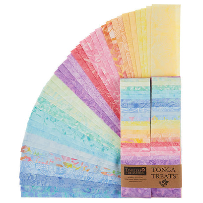 Tonga Batiks Flutter 2 1/2" Strips