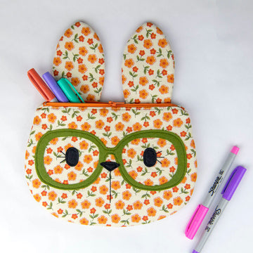 Digital Download - Bunny Zippy Critter Pouch Pattern Alternative View #1