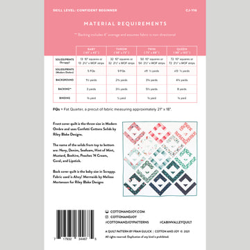 Digital Download - Cabin Valley Quilt Pattern Alternative View #1