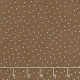 Kimberbell Basics - Tiny Dots Brown/White Yardage Primary Image