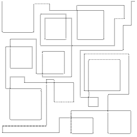 Square Meander edge-to-edge machine quilting pattern at Missouri Star