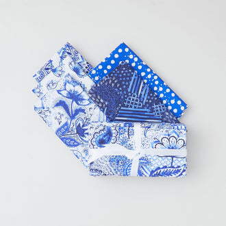 All About Blues Favorites 5 Piece Fat Quarter Bundle