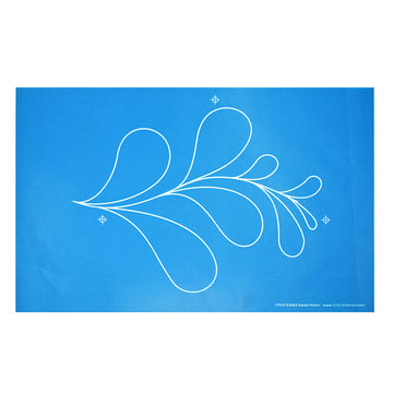 Full Line Stencil - Feather Simplicity Alternative View #1