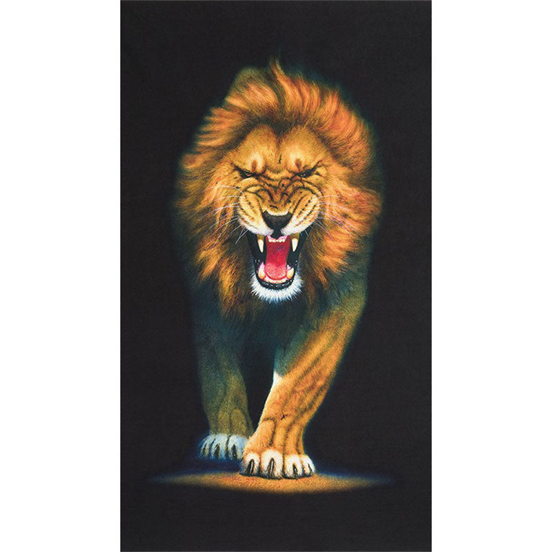 Animal Kingdom - Lion Wild Digitally Printed Panel