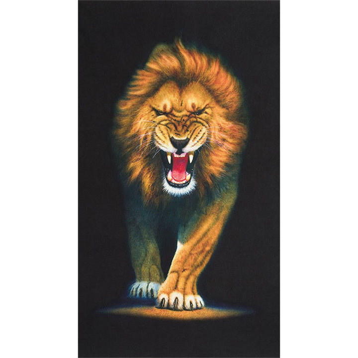Animal Kingdom - Lion Wild Digitally Printed Panel