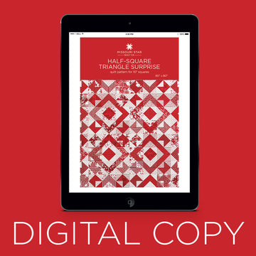 Digital Download - Half-Square Triangle Surprise Quilt Pattern by Missouri Star Primary Image