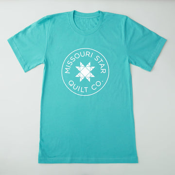 Missouri Star Circle Logo T-shirt - Teal - 4XL Primary Image