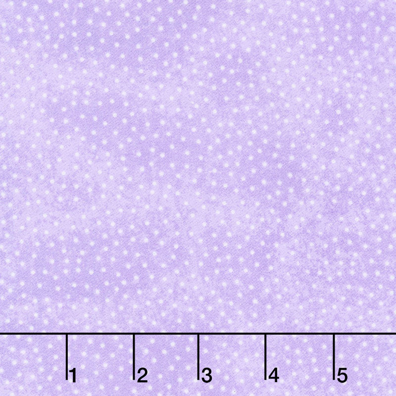 Comfy Flannel® - White Dot Purple Yardage Primary Image