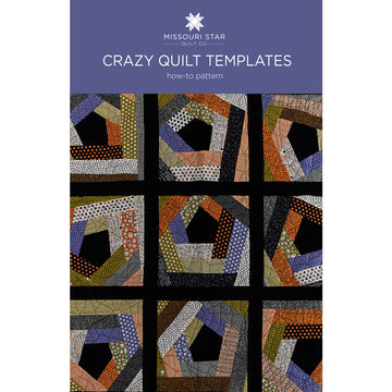 Crazy Quilt Template Set and How-To Pattern Bundle Alternative View #1