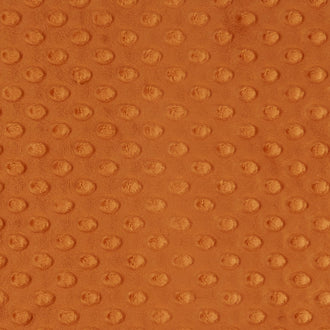 Cuddle® Embossed Dimple - Rust 60" Minky Yardage