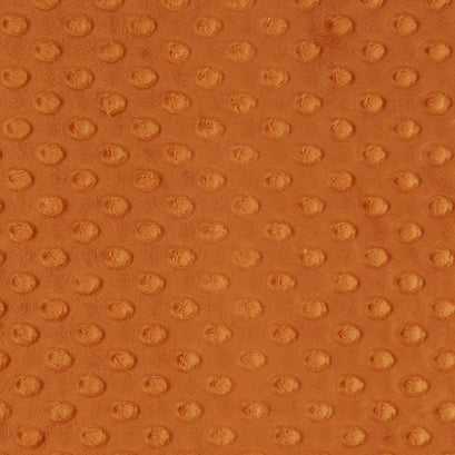 Cuddle® Embossed Dimple - Rust 60" Minky Yardage